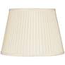 1_Eggshell Knife Pleat Linen Shade 10x16x10 (Spider)