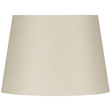 Eggshell Linen Drum Hardback Shade 13x16x10 (Spider)