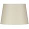 Eggshell Linen Drum Hardback Shade 13x16x10 (Spider)