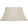 Eggshell Modified Drum Lamp Shade 10x16x8.25 (Spider)