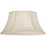 Eggshell Modified Drum Lamp Shade 10x16x8.25 (Spider)