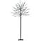 Eglo 30 Branches 7' LED Outdoor Dark Brown Tree
