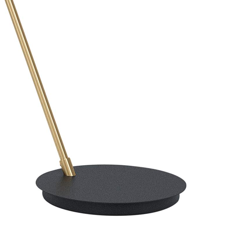 Image 4 Eglo Amezaga Structured Black and Brushed Brass Desk Lamp more views