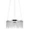 Eglo Antelao 24" Wide Chrome LED Chandelier