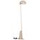 Eglo Aranzola 58 1/2" High Sandy Finish Modern Dome Floor Lamp
