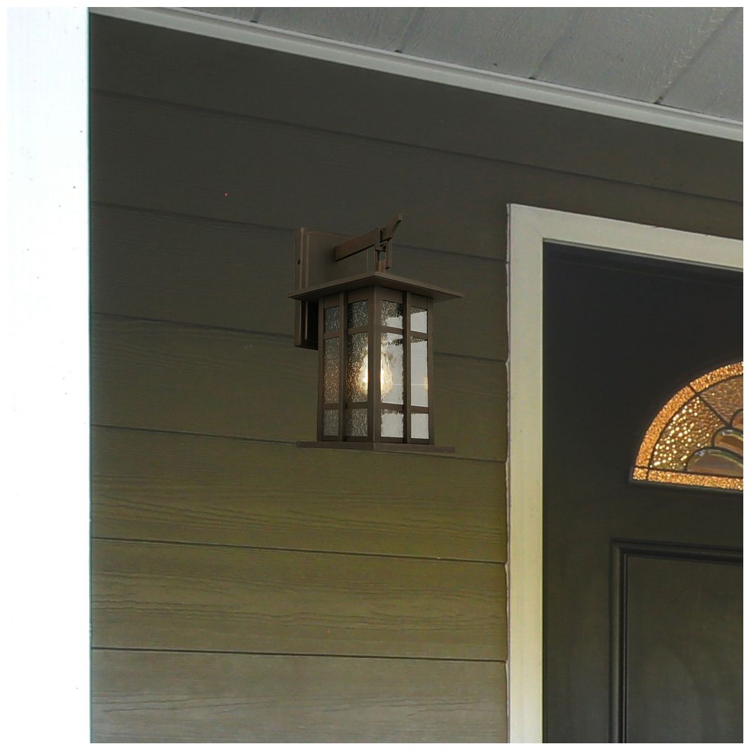 Image 4 Eglo Arlington 15 3/4" High Matte Bronze Outdoor Wall Light more views