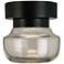 Eglo Belby 5 1/2" Wide Black LED Ceiling Light