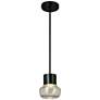 2_Eglo Belby 5 1/2" Wide Black LED Pendant Light