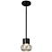Eglo Belby 5 1/2" Wide Black LED Pendant Light