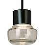 3_Eglo Belby 5 1/2" Wide Black LED Pendant Light more views