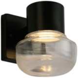 Eglo Belby 6 1/4&quot; High Black LED Wall Sconce
