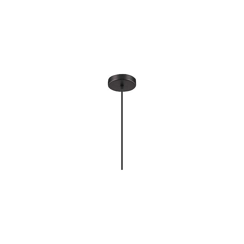 Image 4 Eglo Beleser 7 3/4" Wide Matte Black Pendant Light more views