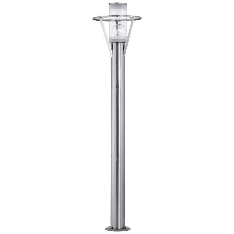 Image 1 Eglo Belfast 39 1/4 inch High Stainless Steel Outdoor Path Light