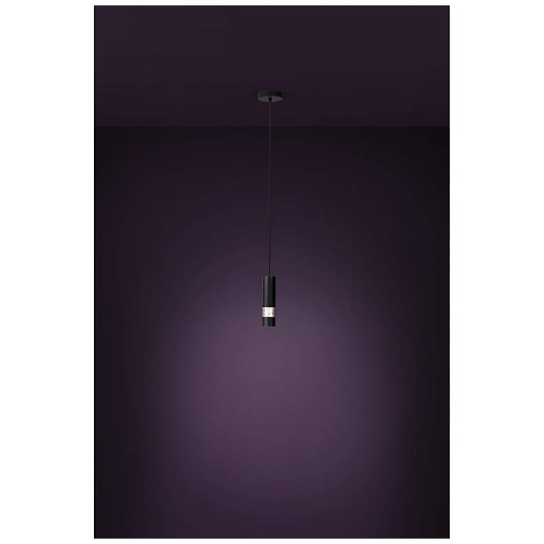 Image 5 Eglo Bernabeta 1 Light Black Pendant Light more views