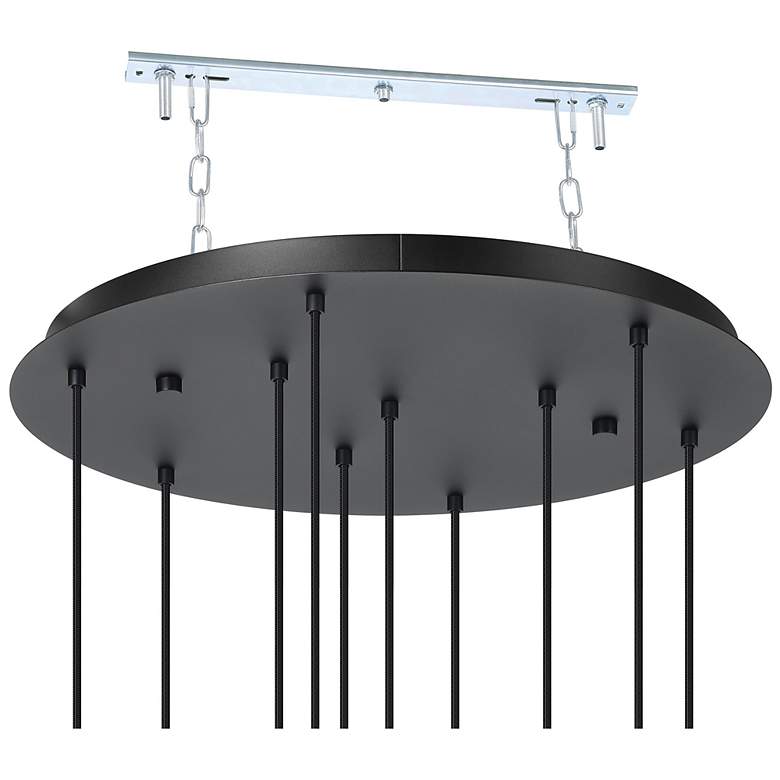 Image 3 Eglo Bernabeta 23" 10 Light Black Pendant Light more views