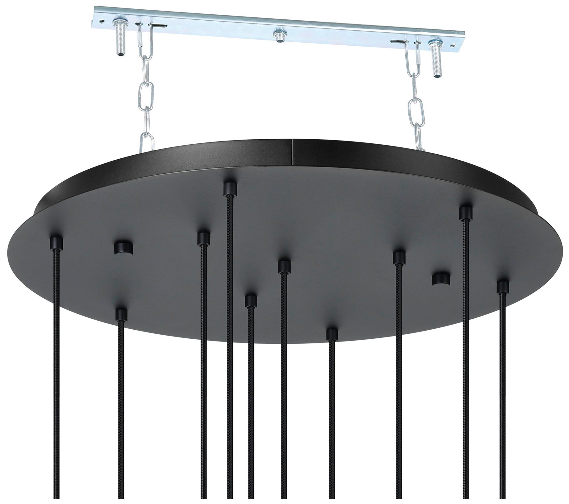 Image 3 Eglo Bernabeta 23" 10 Light Black Pendant Light more views