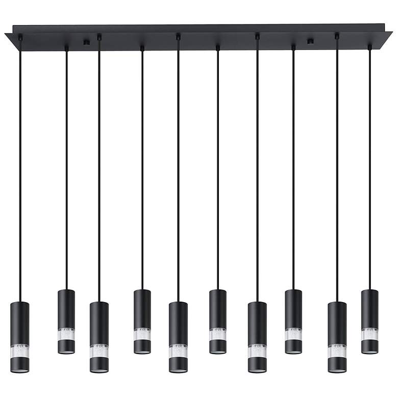 Image 3 Eglo Bernabeta 46" 10 Light Black Pendant Light more views