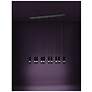 6_Eglo Bernabeta 46" 10 Light Black Pendant Light more views