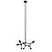 Eglo Bocadella 25 1/4" Wide Matte Black Modern Pendant Light