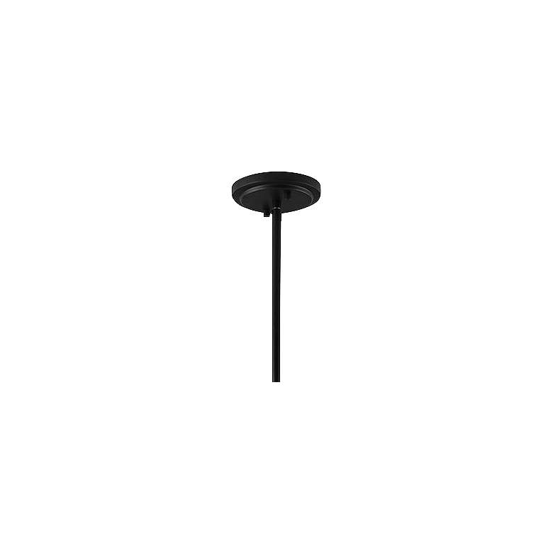 Image 4 Eglo Broyles 15" Wide Matte Black Chandelier more views