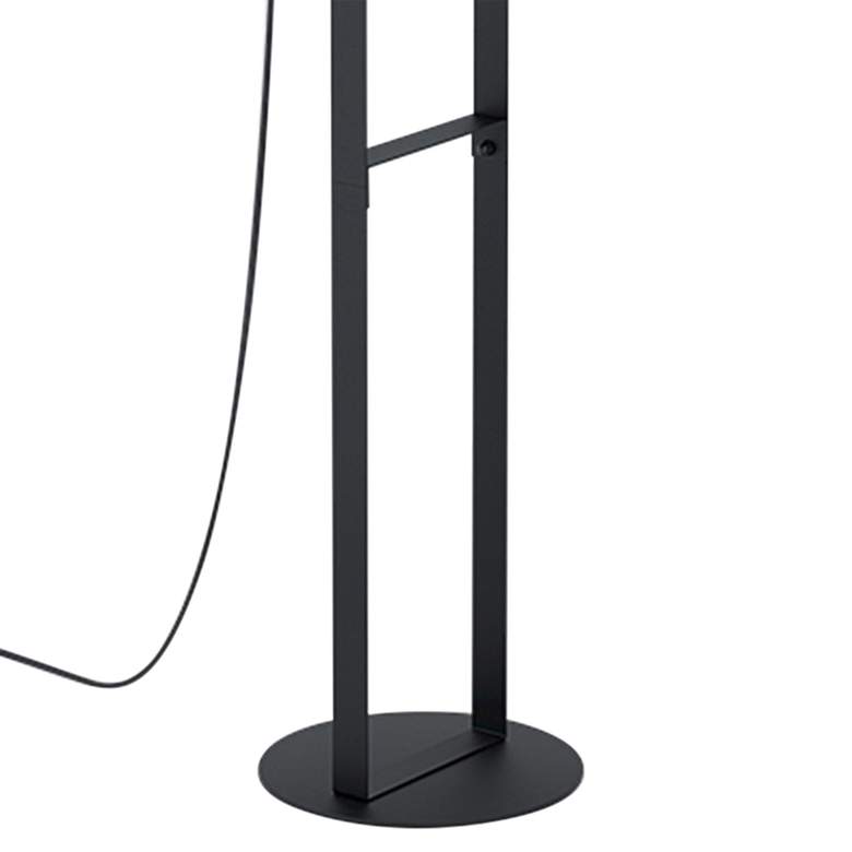 Image 4 Eglo Burbank Black Adjustable Floor Lamp more views