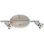 1_Eglo Buzz 2-Light Matte Nickel Track Fixture