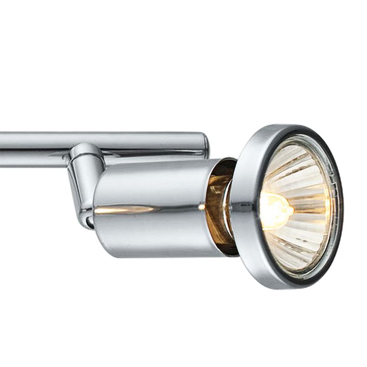 Eglo Buzz 4Light Chrome Track Fixture 45M62 Lamps Plus