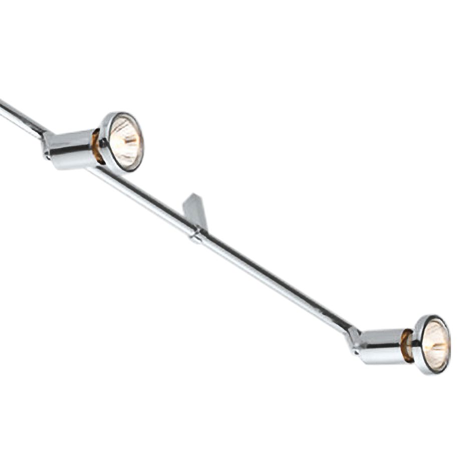 Eglo Buzz 6Light Chrome Track Fixture 45M63 Lamps Plus