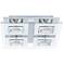 Eglo Cabo 11 1/2" Wide Chrome Glass Ceiling Light