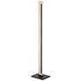 3_Eglo Camacho Natural and Black LED Column Floor Lamp