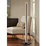 2_Eglo Camacho Natural and Black LED Column Floor Lamp