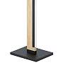 5_Eglo Camacho Natural and Black LED Column Floor Lamp more views