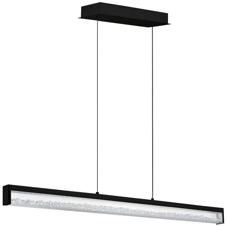 Image 2 Eglo Cardito 5" Wide Matte Black LED Pendant Light