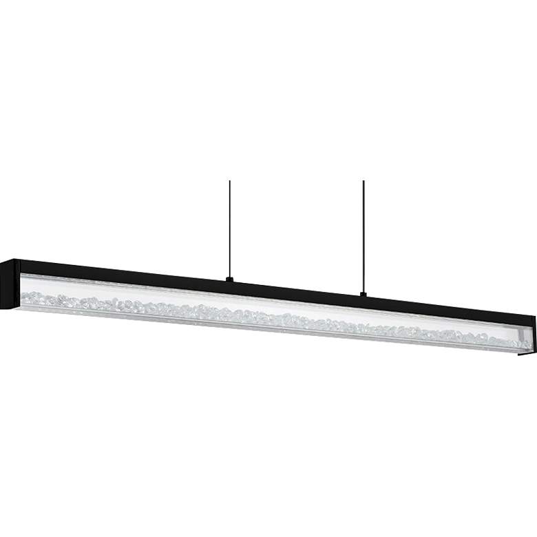 Image 3 Eglo Cardito 5" Wide Matte Black LED Pendant Light more views