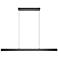 Eglo Climene 72" Wide Black LED Linear Pendant