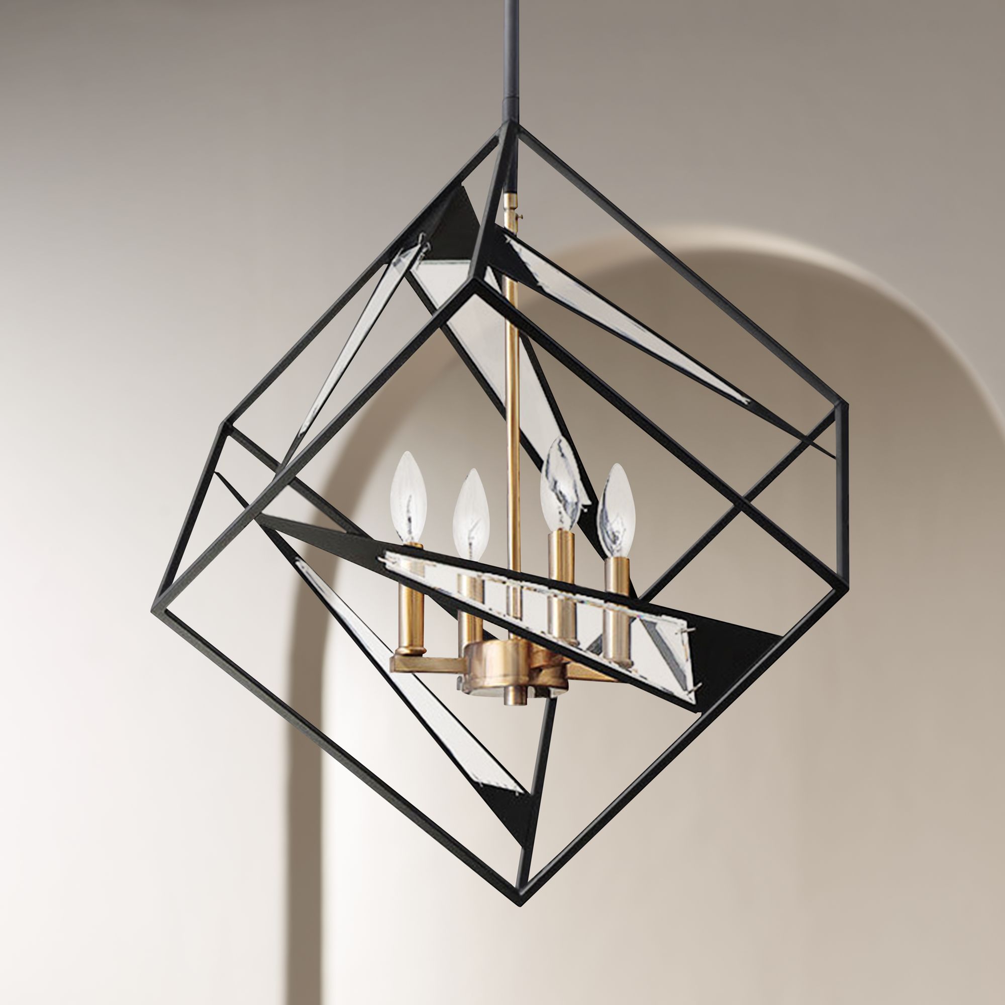 pendant light geometric