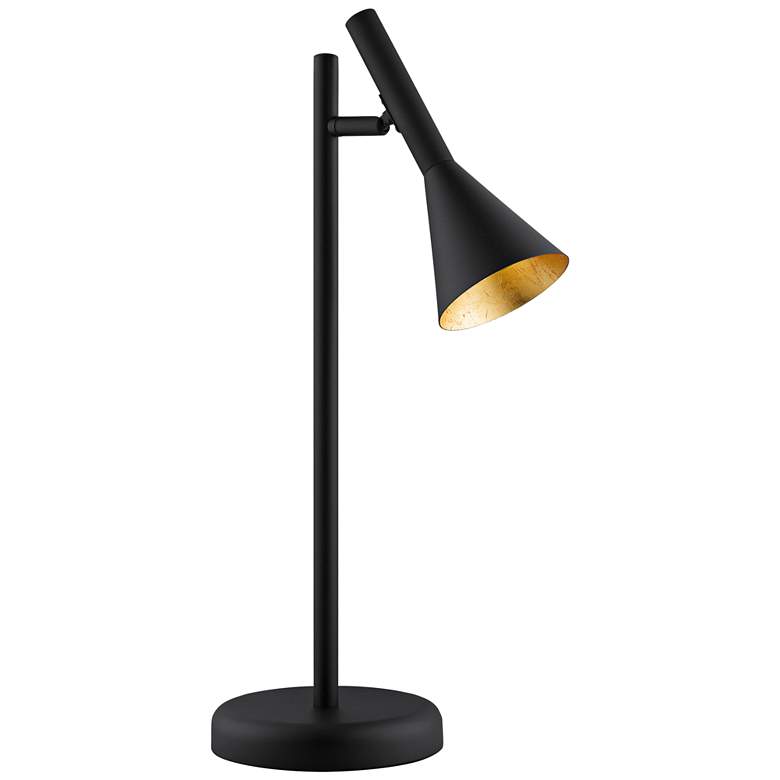 Image 2 Eglo Cortaderas Black Metal Modern Adjustable Desk Lamp