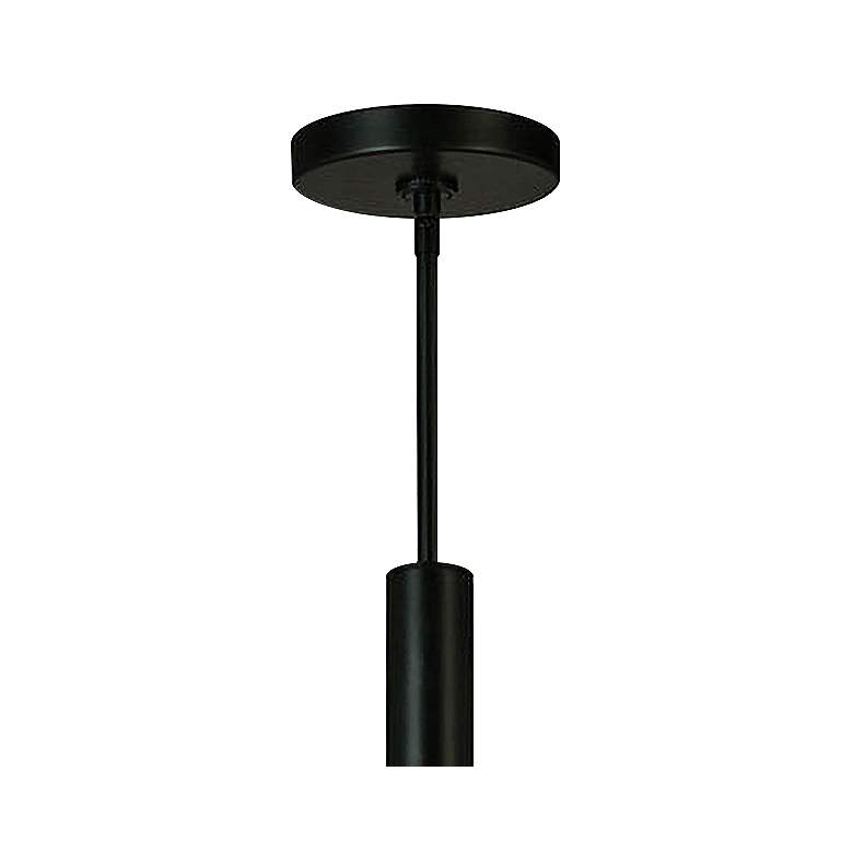Image 4 Eglo Drucker 8" Wide 5-Light Black Pendant Light more views