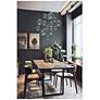 6_Eglo Espardello 23" 6 Light Black LED Pendant Light w/ Clear Glass Shades more views
