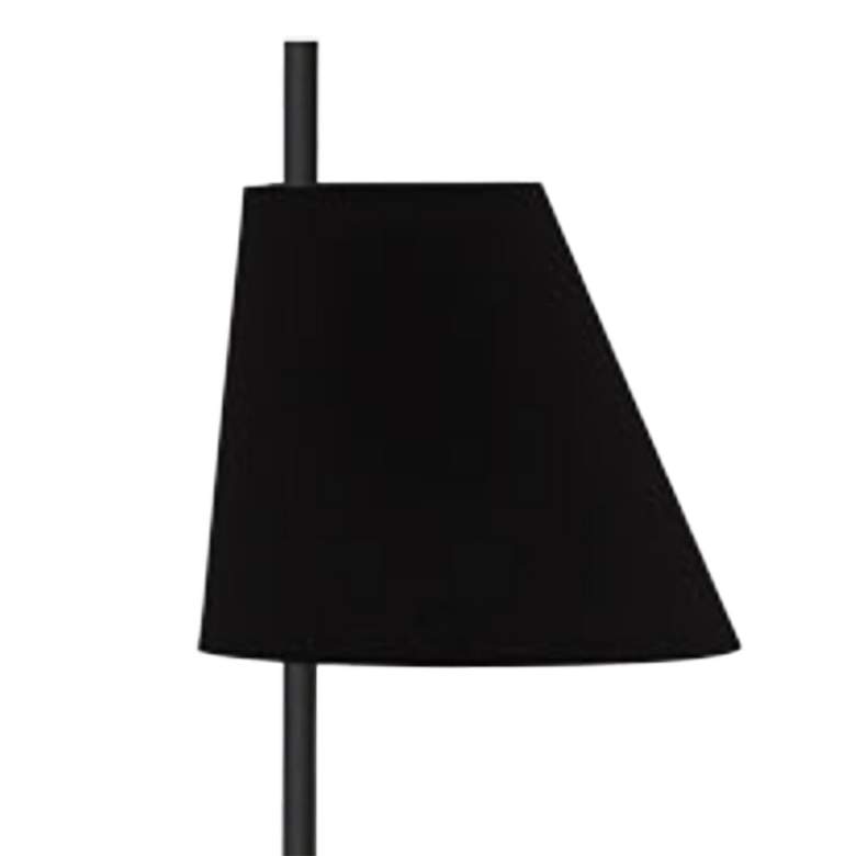 Image 4 Eglo Estaziona Structed Black Metal Floor Lamp more views