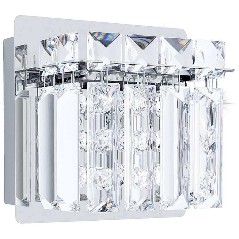 Image 1 Eglo Fuetescusa 5" High Chrome Wall Sconce