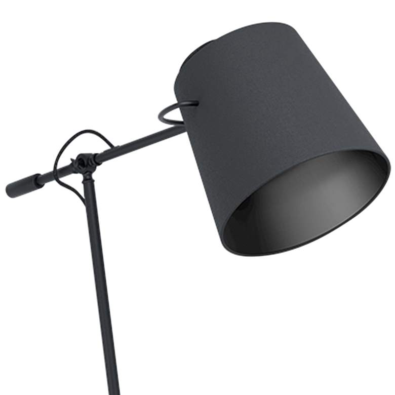 Image 3 Eglo Granadillos Black Adjustable Floor Lamp more views