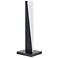 Eglo Isidro 16 1/4" High Black and White LED Modern Table Lamp