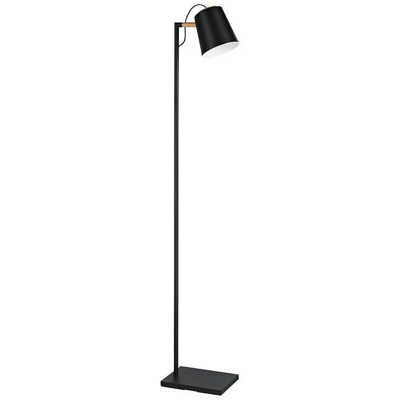 Image 2 Eglo Lacey Black Task Floor Lamp