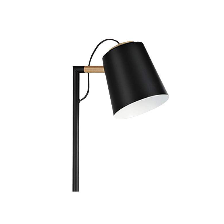 Image 3 Eglo Lacey Black Task Floor Lamp more views