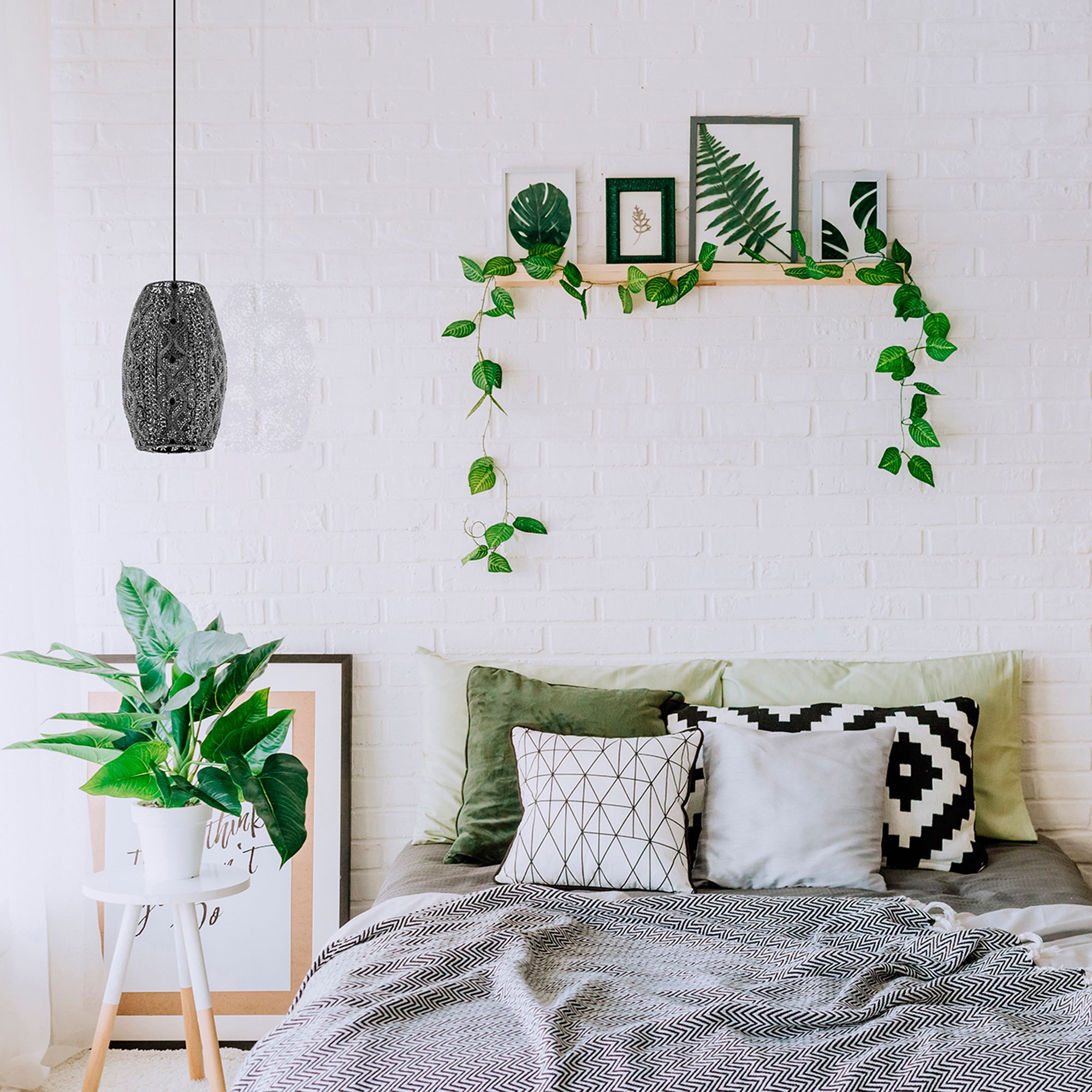 Image 2 Eglo Lighting Riyadh 9" Wide Modern Black Metal Pendant Light more views