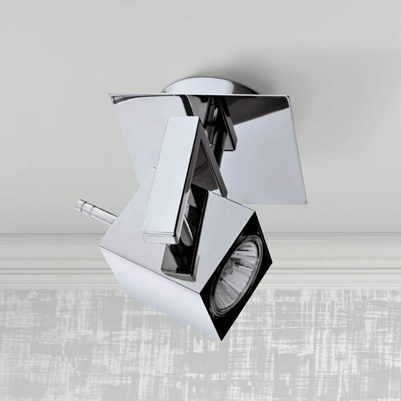 Image 1 Eglo Manao 1-Spot Chrome Track Light