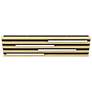 1_Eglo Marreira 30" 4 Light Wood and Black Flush Mount