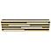 Eglo Marreira 30" 4 Light Wood and Black Flush Mount