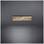 5_Eglo Marreira 30" 4 Light Wood and Black Flush Mount more views